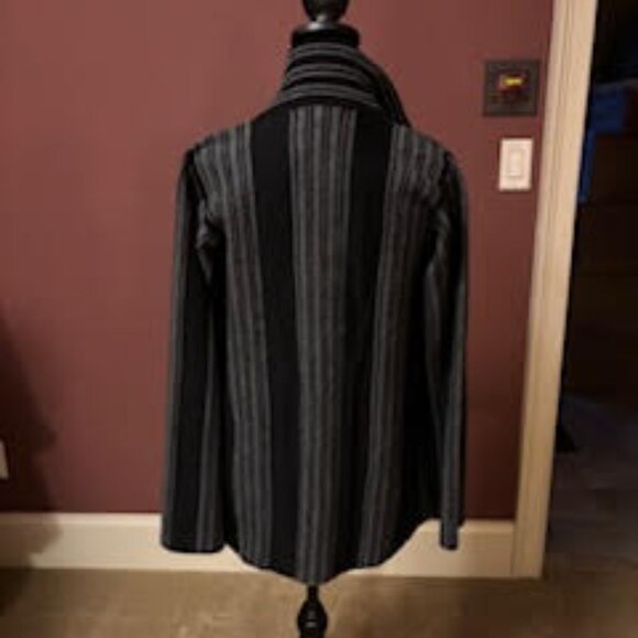 Asymetrical Alpaca Jacket - Picture 2 of 7